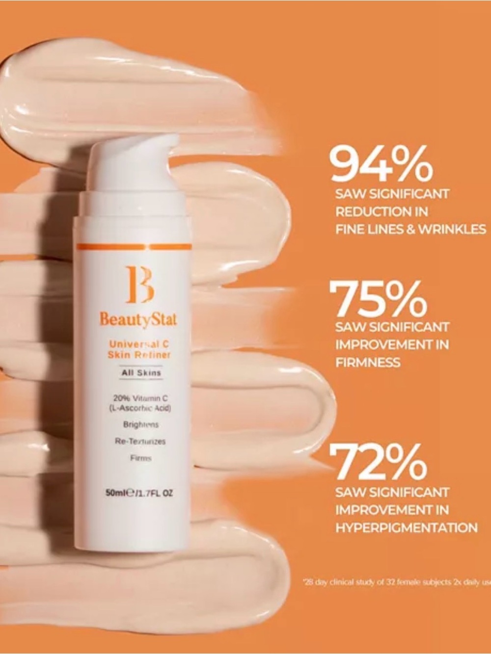 BeautyStat Universal C Skin Refiner 20% Vitamin C - All Skin Types - Picture 4 of 5